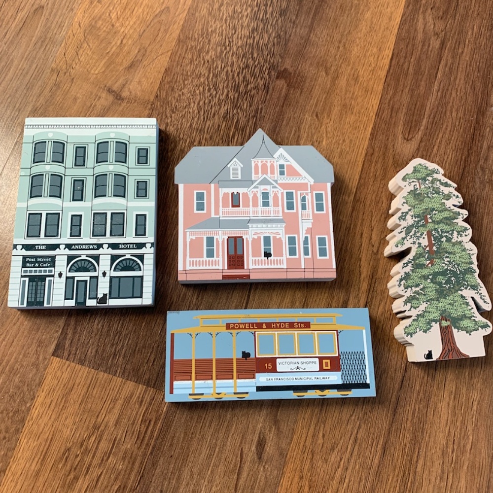 Cat's Meow San Francisco Pieces